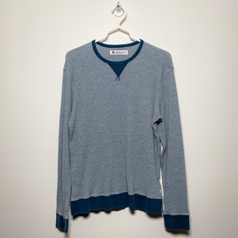 Lucky Brand Two Tone Waffle Knit Thermal